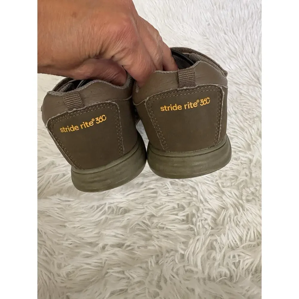 Stride Rite 360 Little Boys 12 Classic Brown Fisherman Style Sandals. Grt Qual